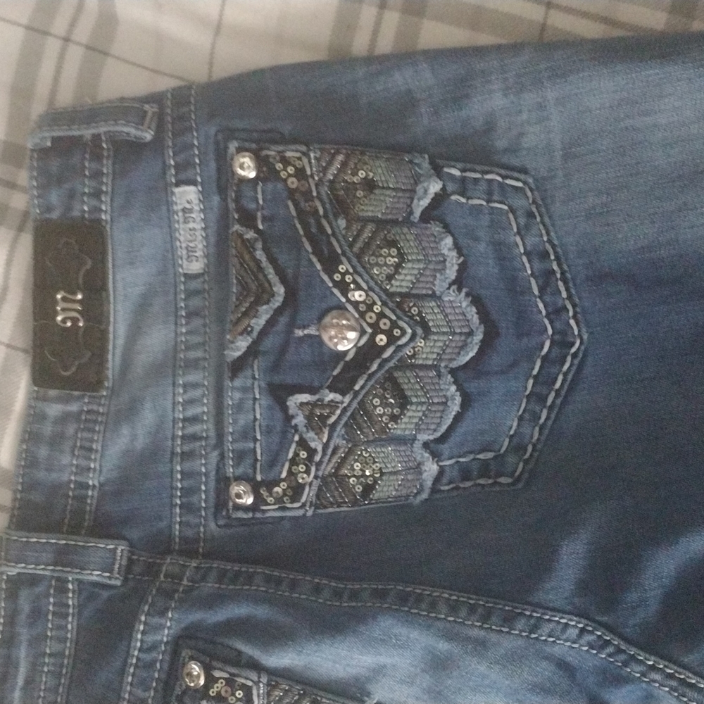 Miss Me•34•Dark Blue Mid Rise